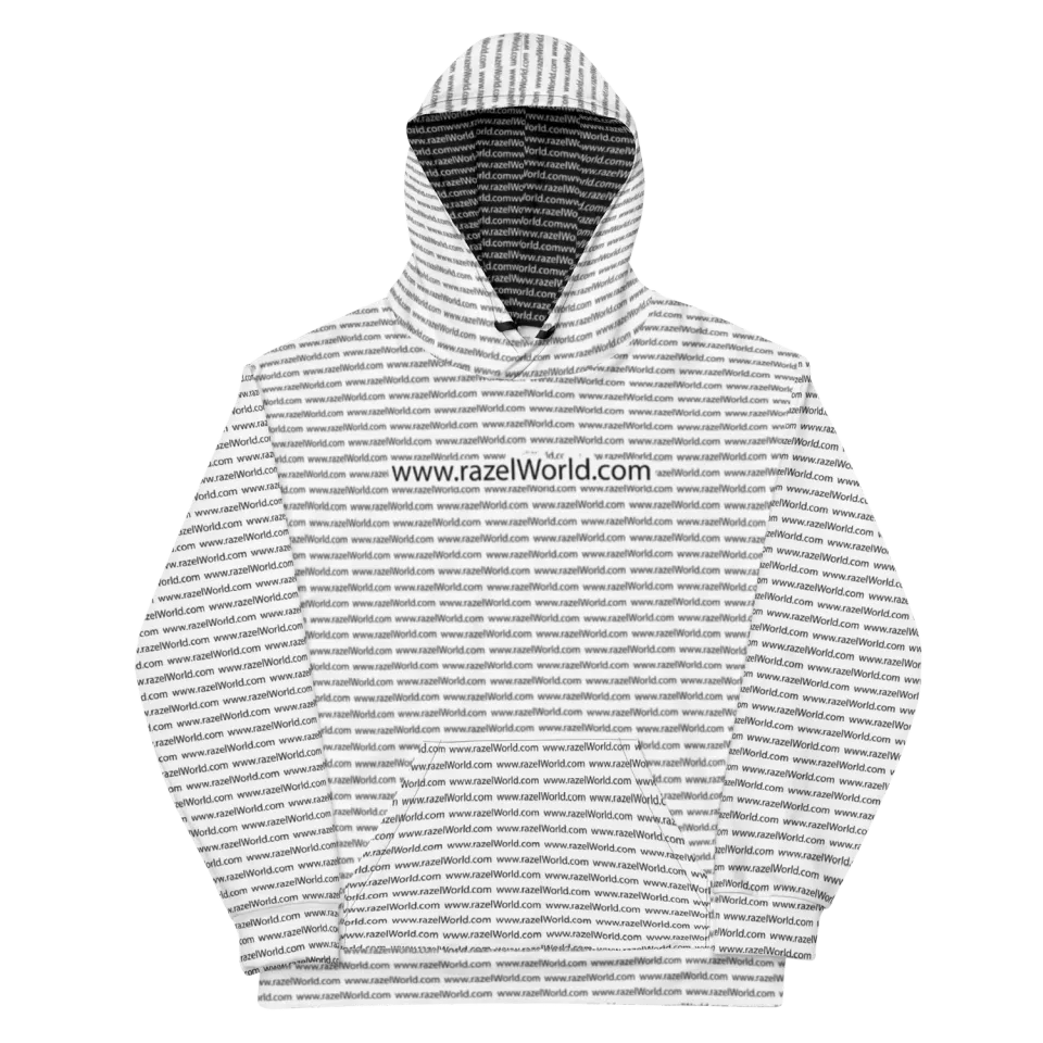 Razel www.razelWorld.com Motif hoodie unisex fleece