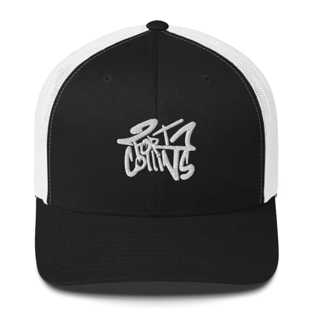 Razel Fort Collins trucker pet wit katoen