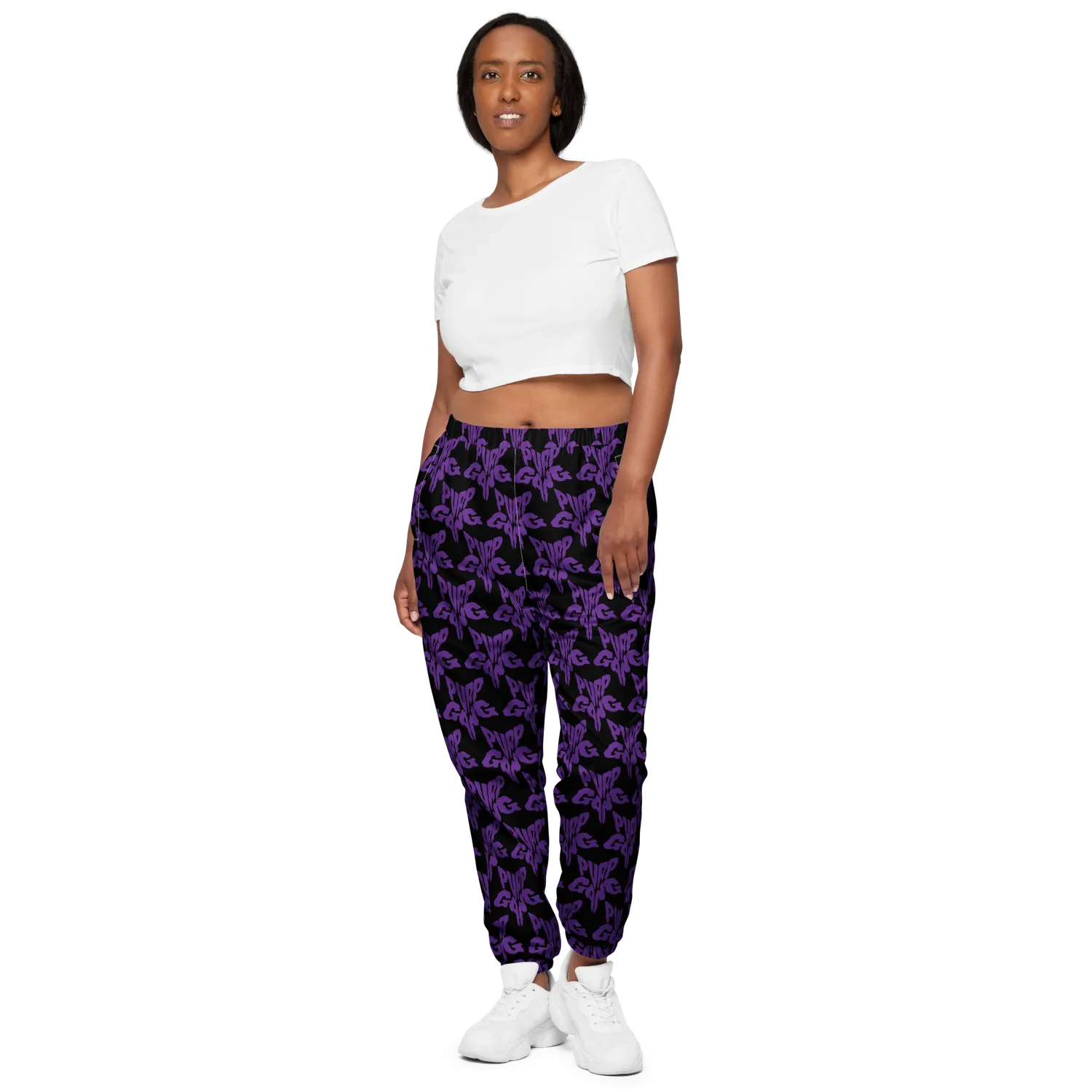 Razel Purp Gang Rock Star trainingsbroek zwart waterafstotend