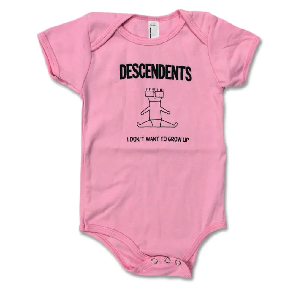 Descendents I Don't Want To Grow Up romper roze
