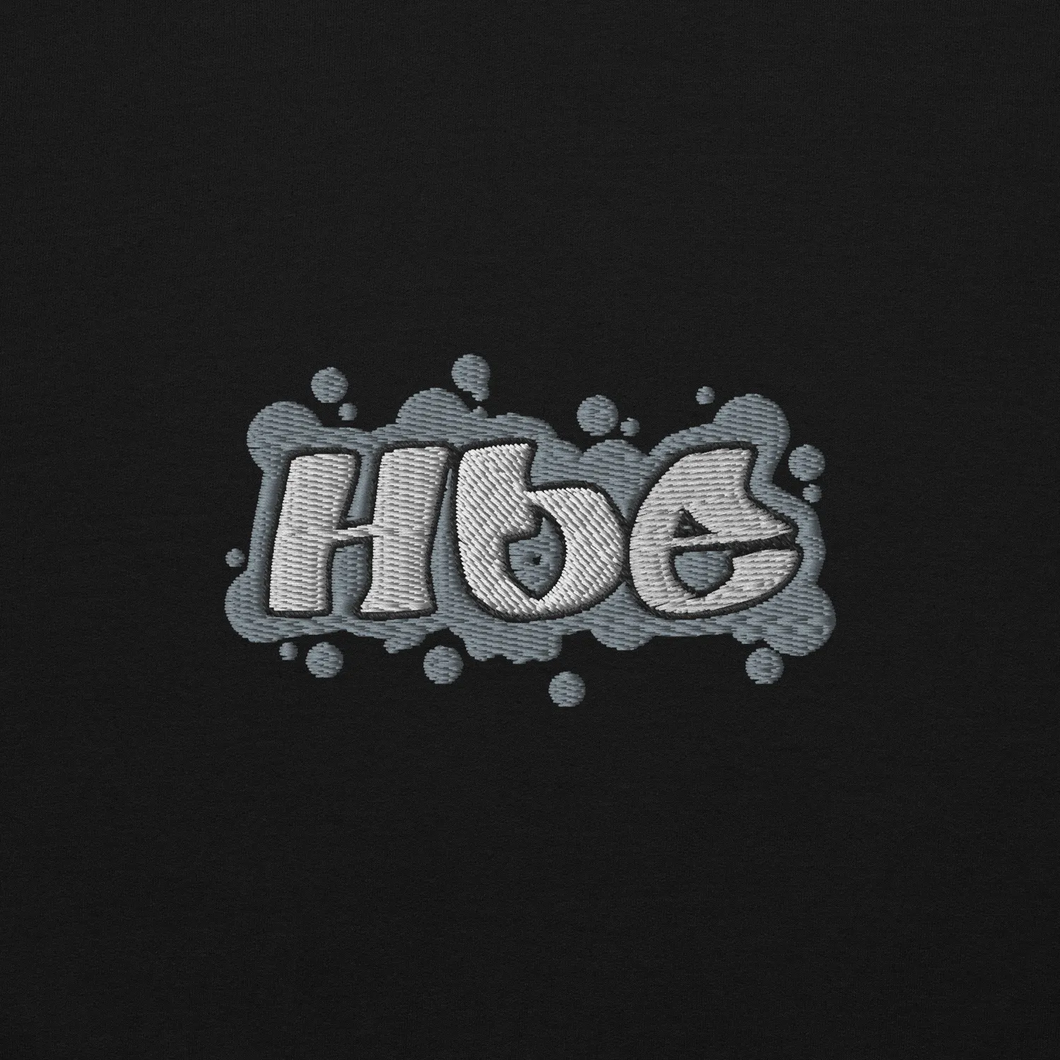 Razel Hoe Crewneck Sweater Zwart L Geborduurd