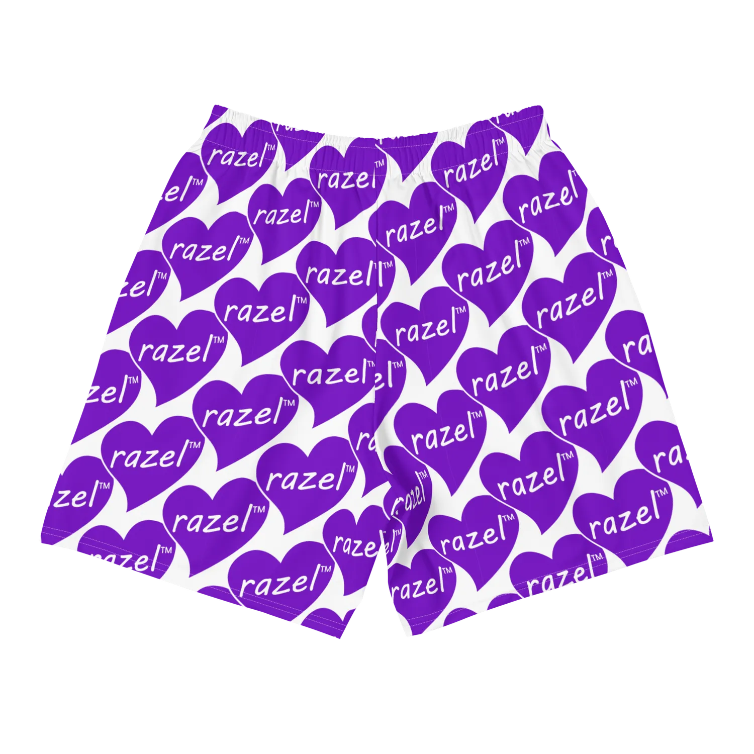 Razel Purple Hearted short heren sneldrogend