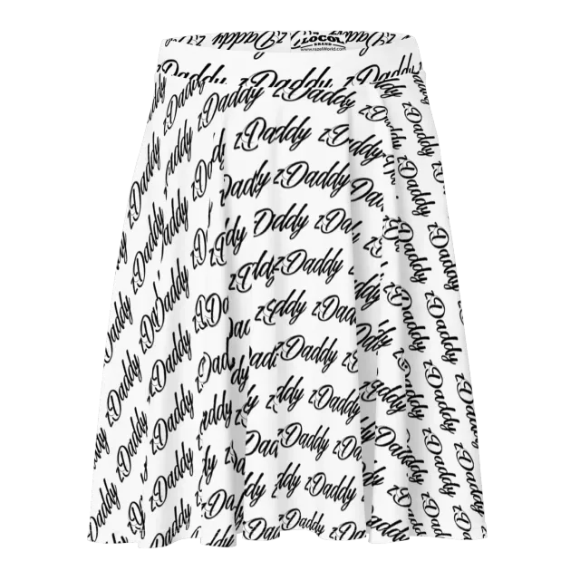 Razel zDaddy Motif rok mid-thigh stretch