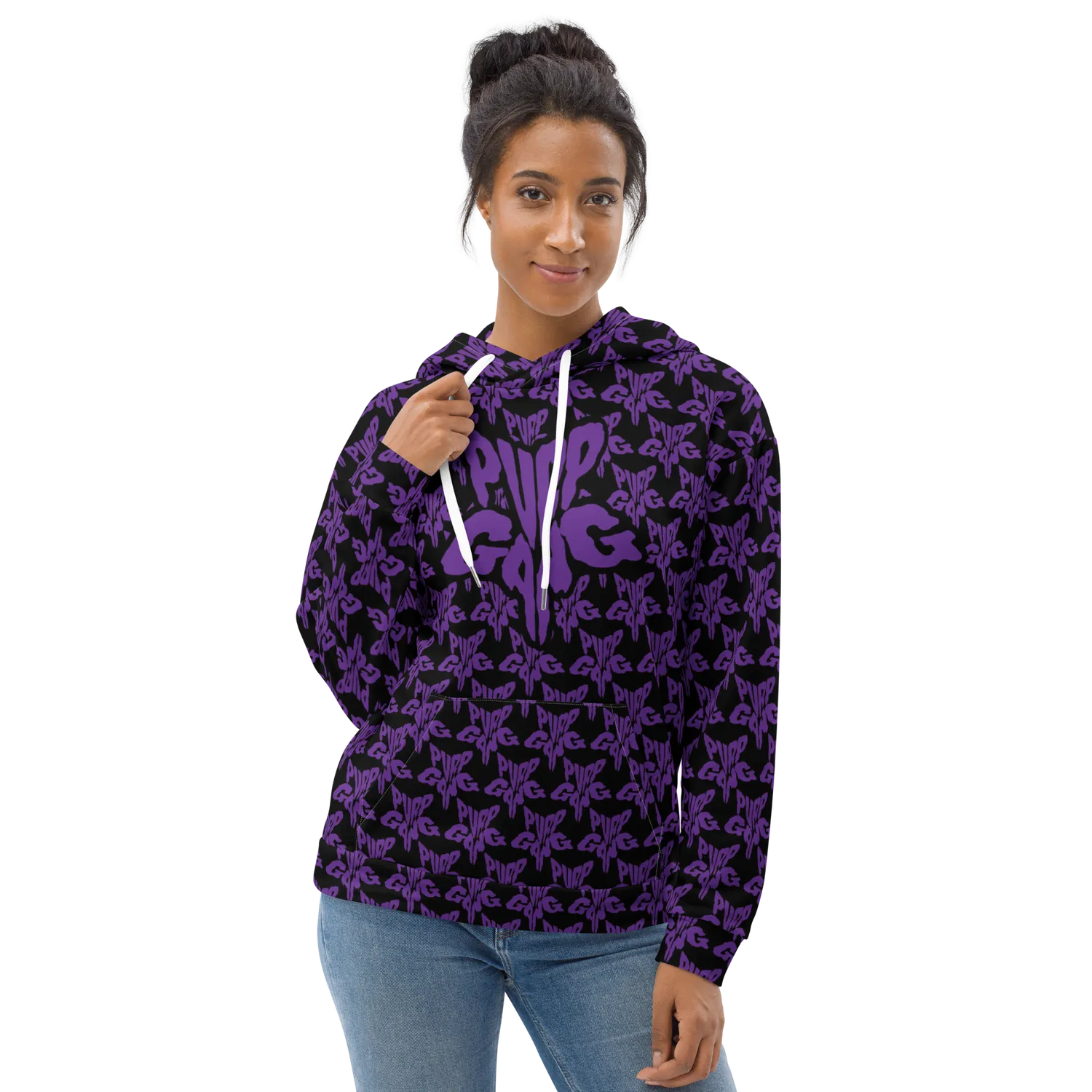 Razel Purp Gang Rock Star hoodie unisex fleece