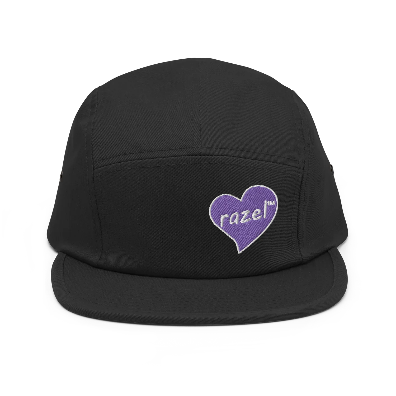 Razel Purple Hearted 5-Panel Pet katoen