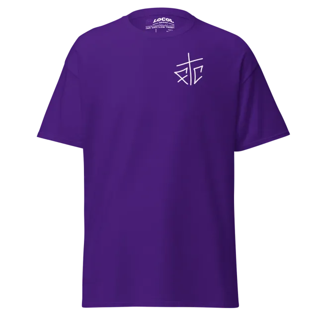 Razel White Tagged Ftc Fort Collins T-shirt wit katoen