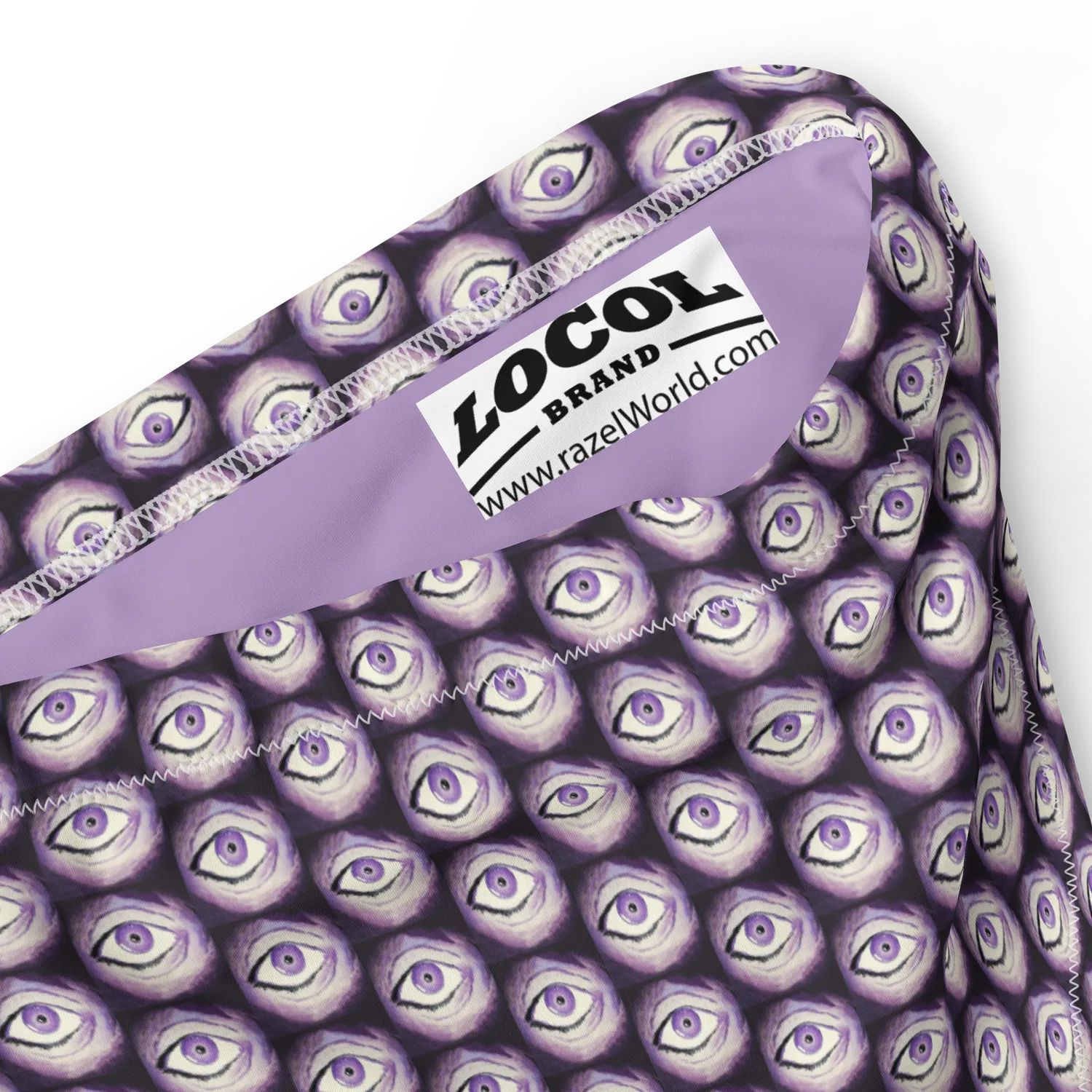Razel Thousand Eyes of razel Motif bikinibroekje high-waist