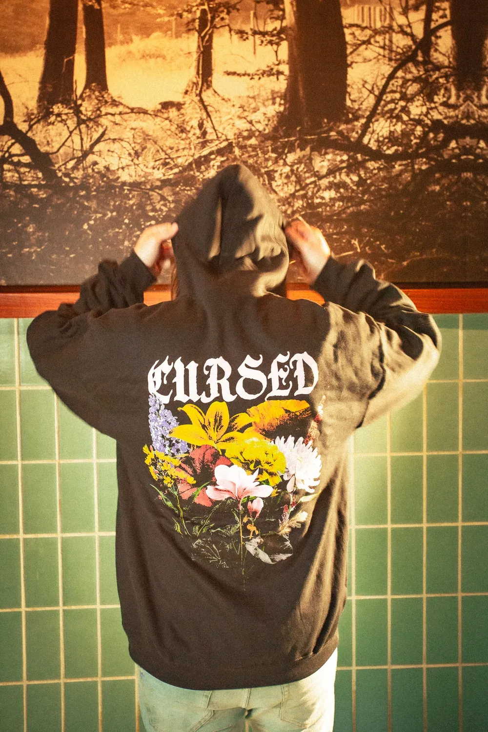 Paleface Swiss The Cursed Flower hoodie oversized