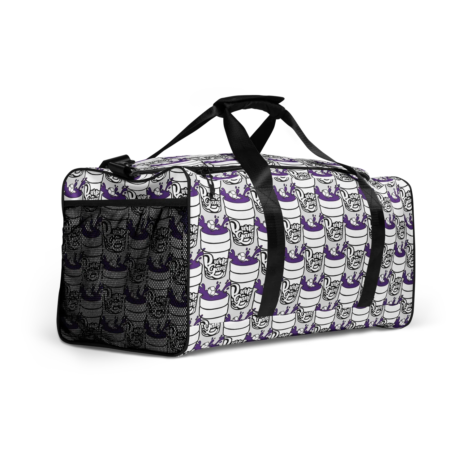 Razel Purp Gang Double Cup sporttas zwart reistas