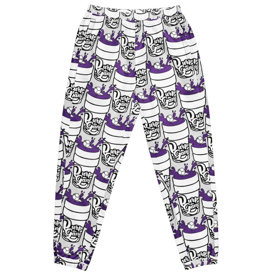 Razel Purp Gang Double Cup trainingsbroek zwart waterafstotend