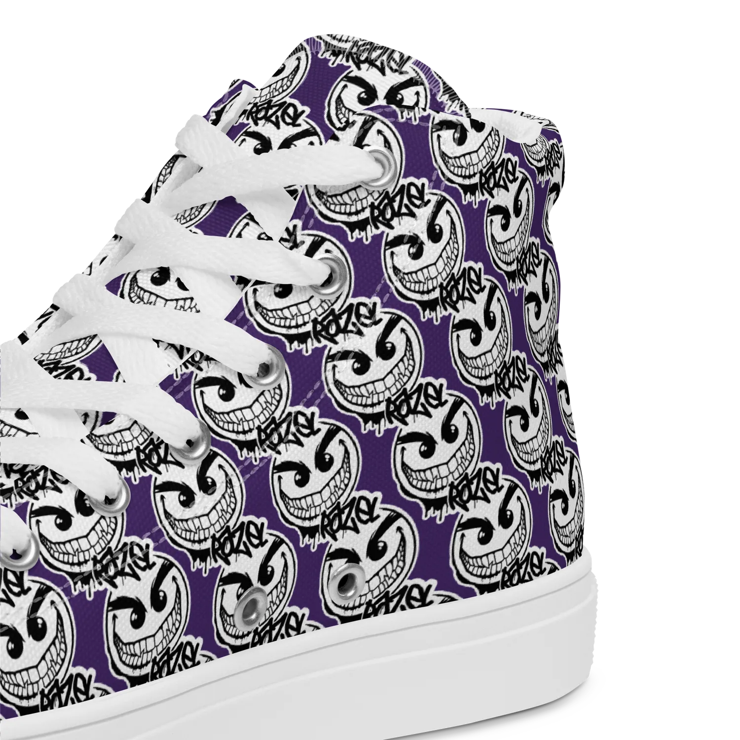 Razel Gang Drip Face hoge sneakers canvas maat 42