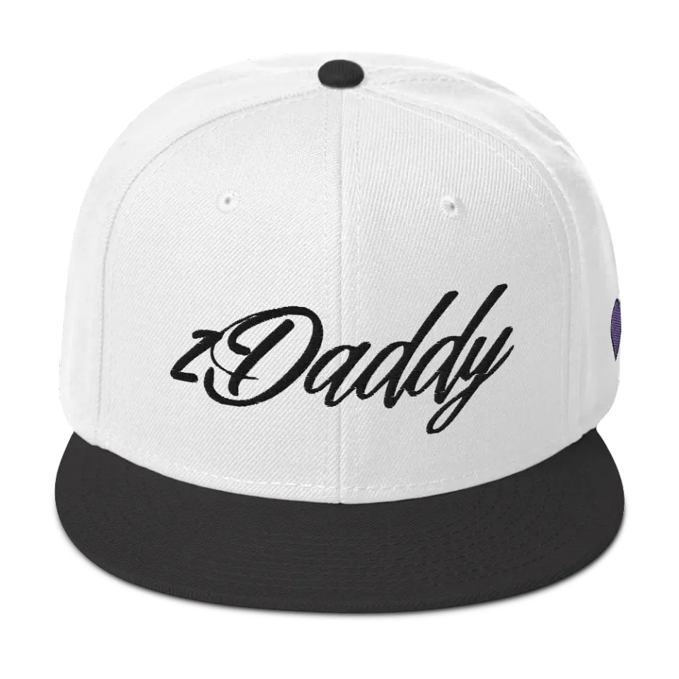 Razel zDaddy Snapback pet zwart wolmix