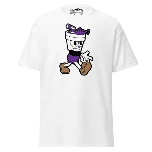 Razel Dubb Cup Centered Chest T-Shirt Zwart