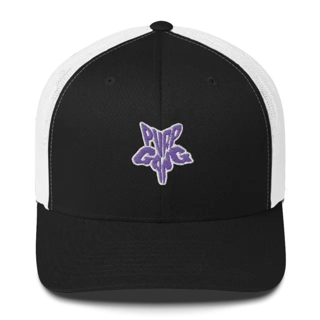 Razel Purp Gang Rock Star trucker pet zwart