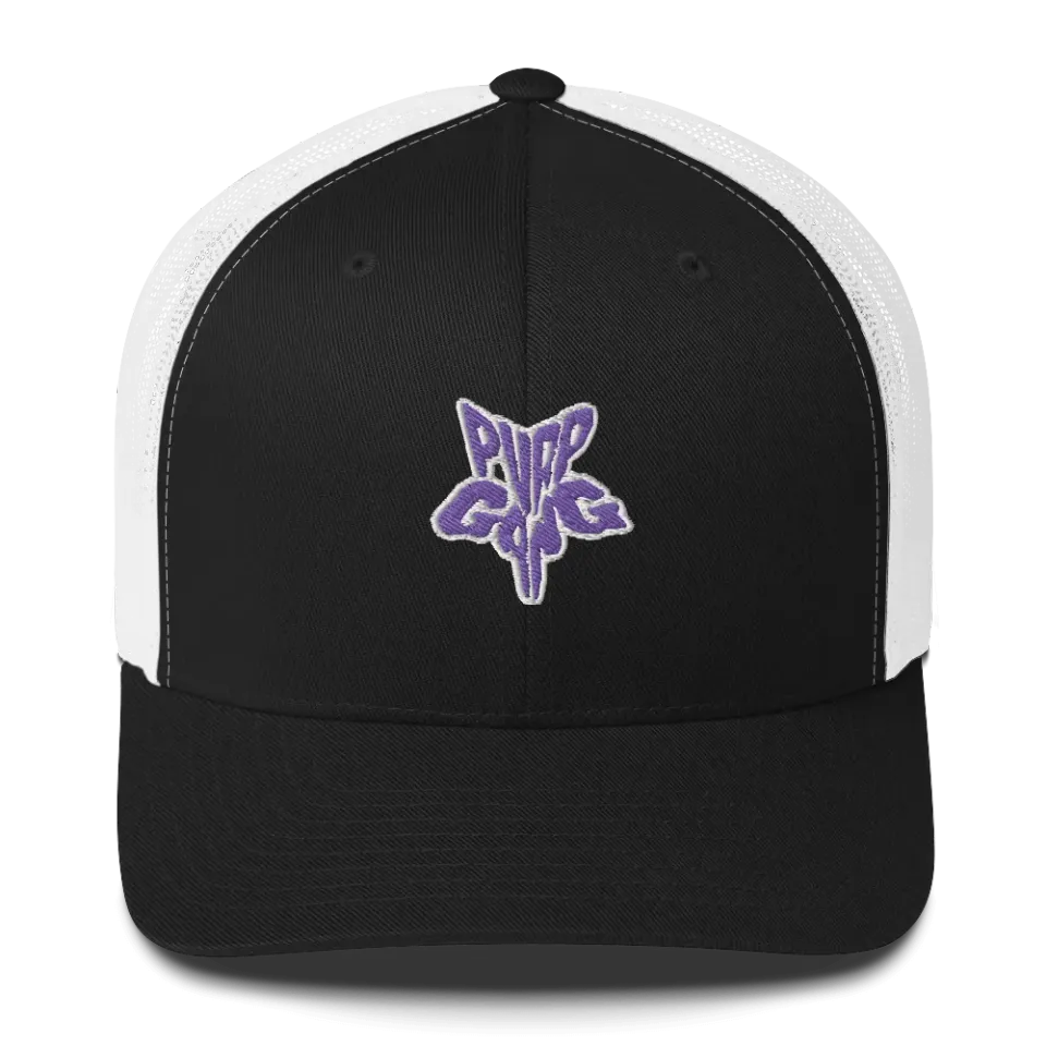 Razel Purp Gang Rock Star trucker pet zwart