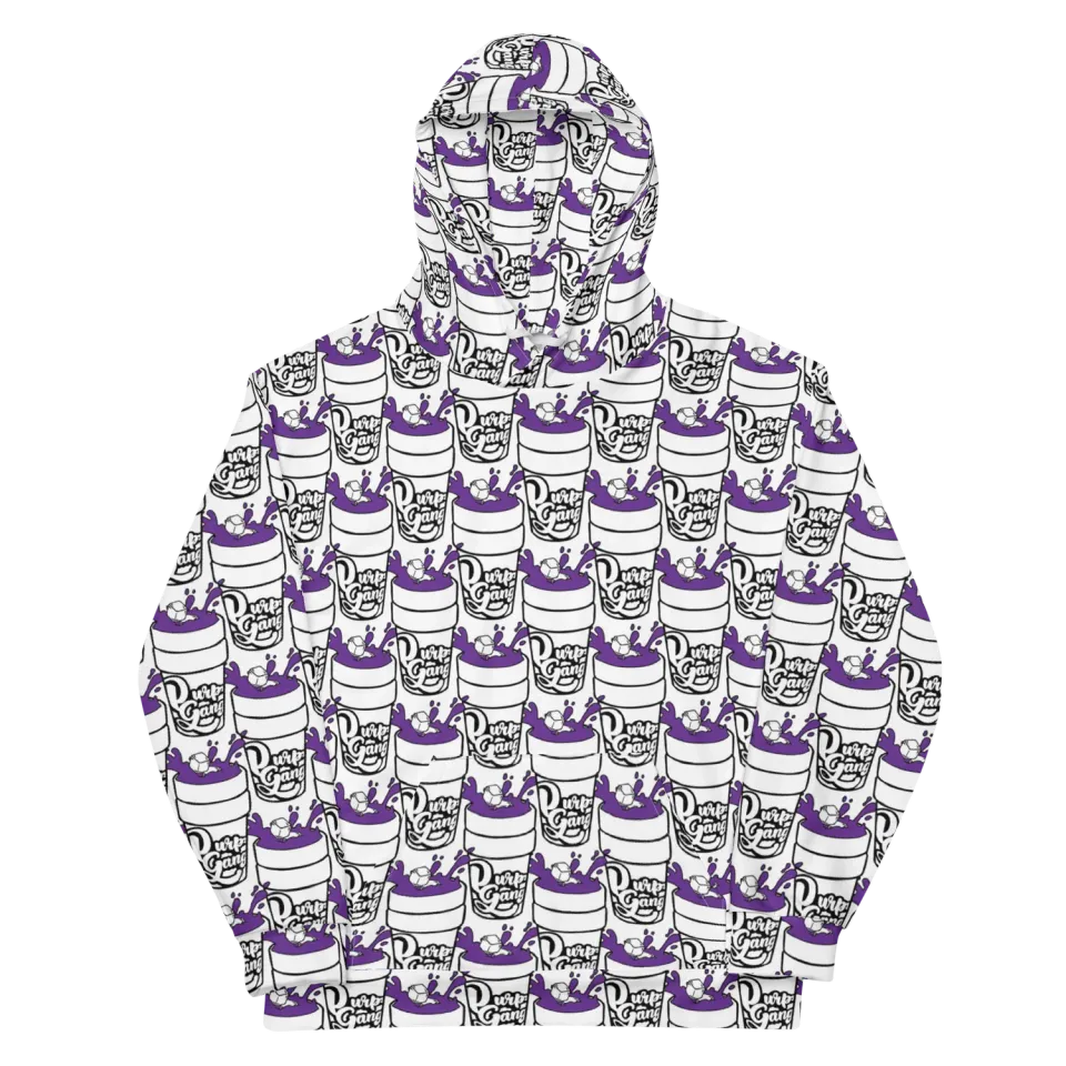 Razel Purp Gang Double Cup hoodie recycled unisex