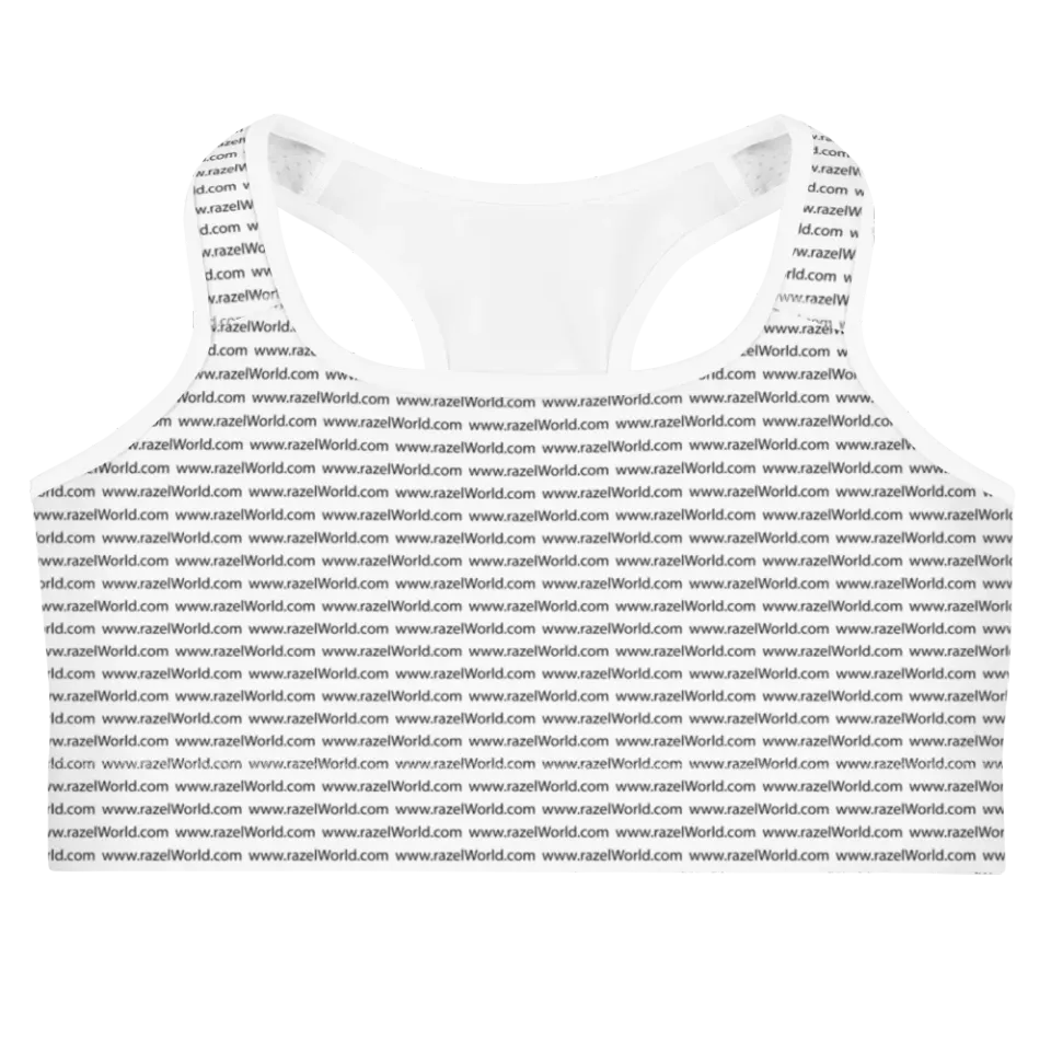 Razel Www.rzelWorld.com sportbh zwart stretch