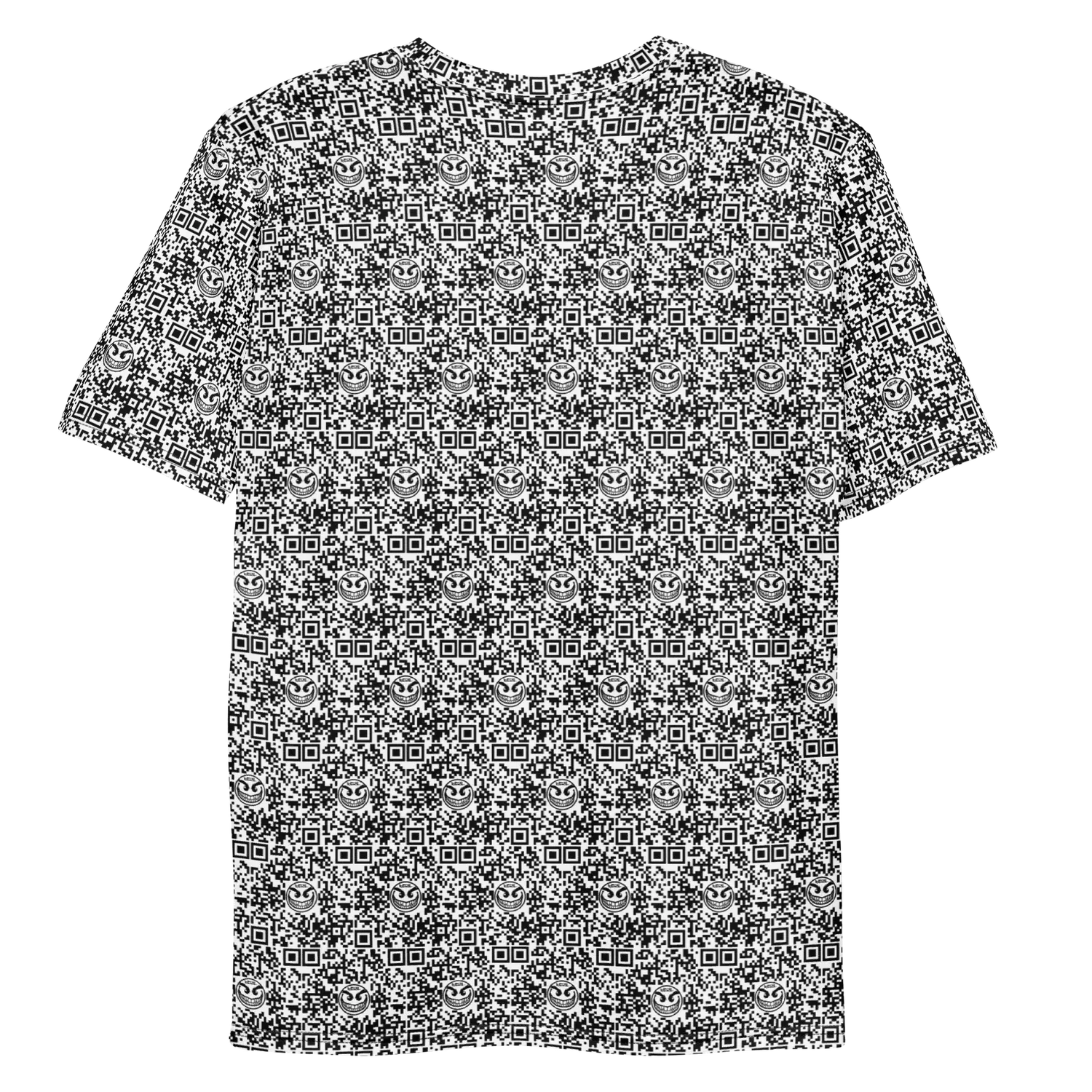 Razel Face QR Code T-shirt regular fit stretch