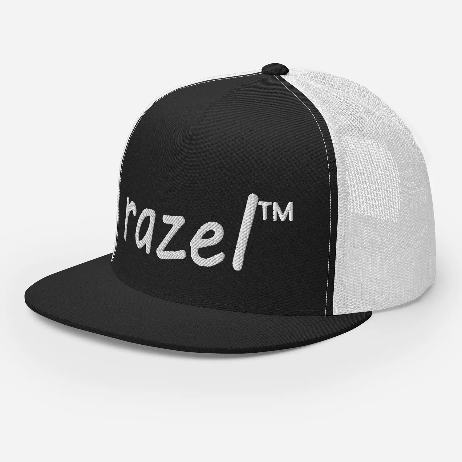 Razel Trucker cap pet snapback wit