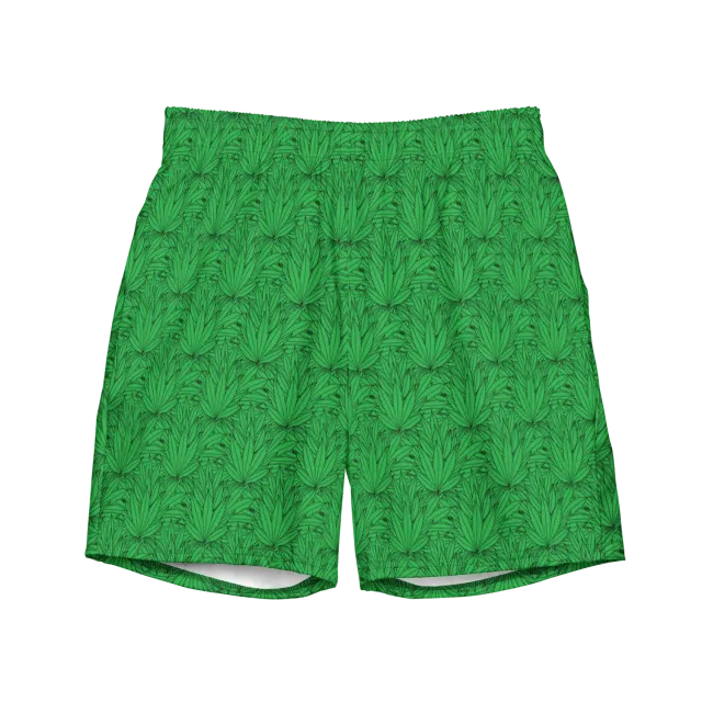 Razel Marijuana Tree Star zwemshort UPF50