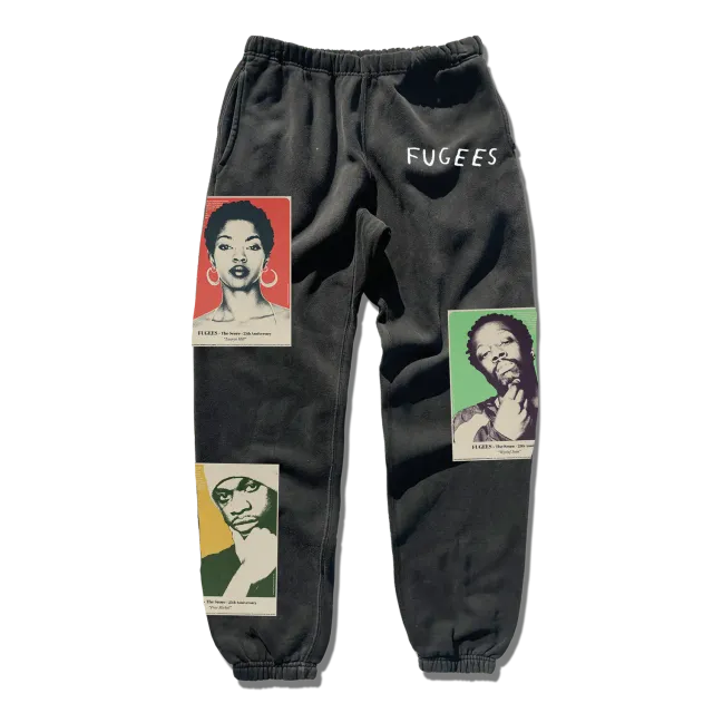 Lauryn Hill Fugees Alt joggingbroek washed black