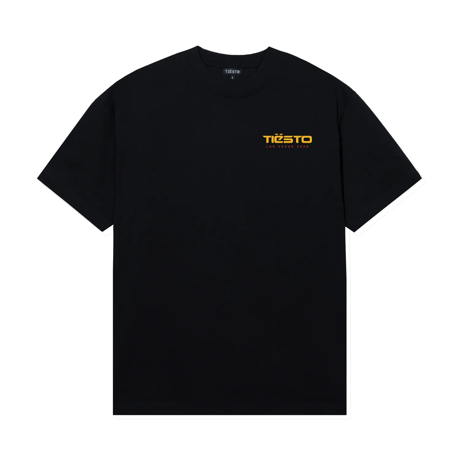 Tiësto King Of Clubs T-shirt zwart oversized