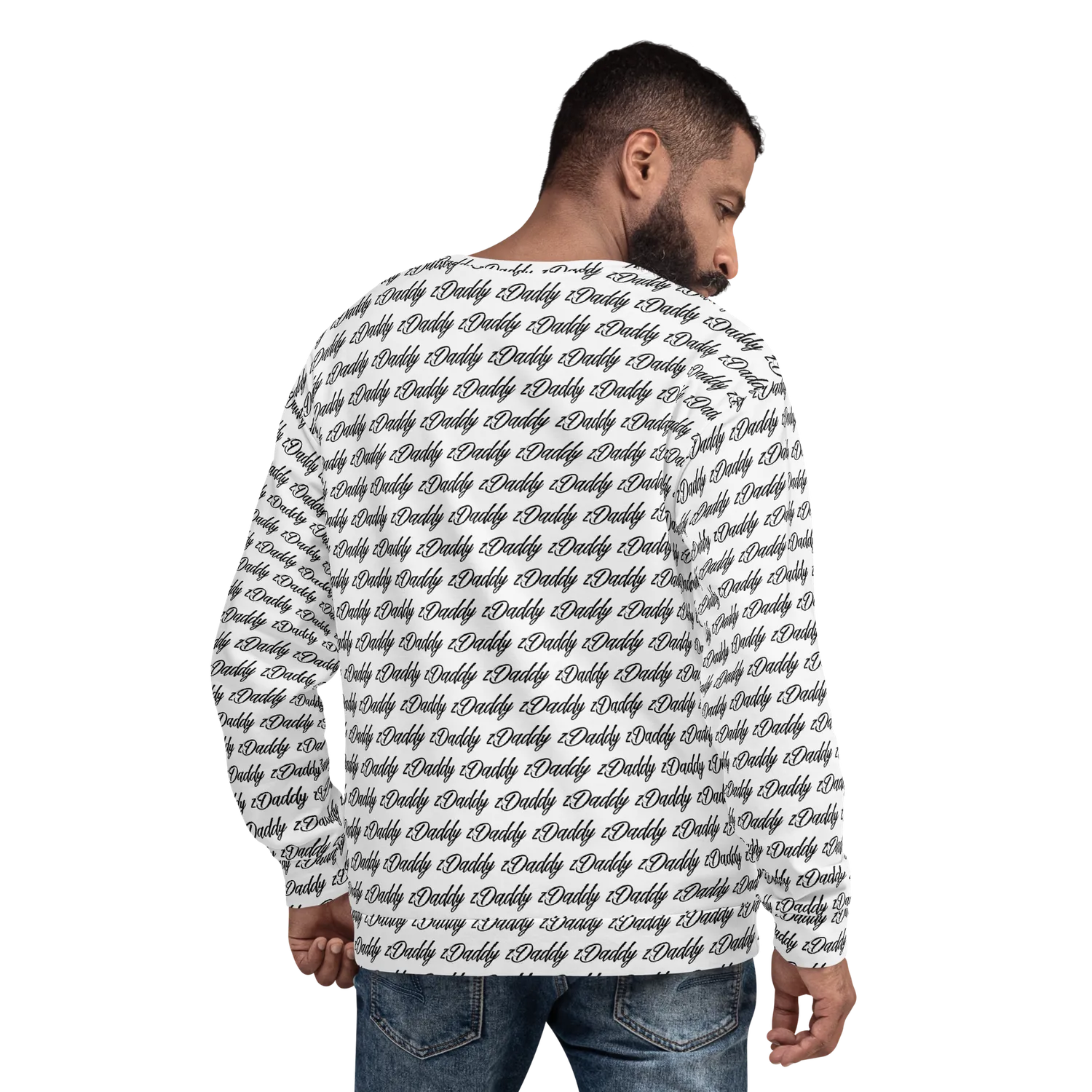 Razel zDaddy Motif Crewneck sweater unisex