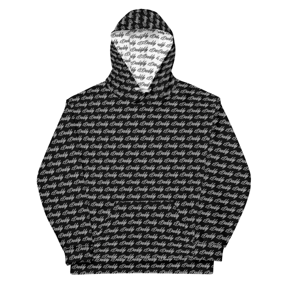 Razel zDaddy Motif hoodie omkeerbaar fleece