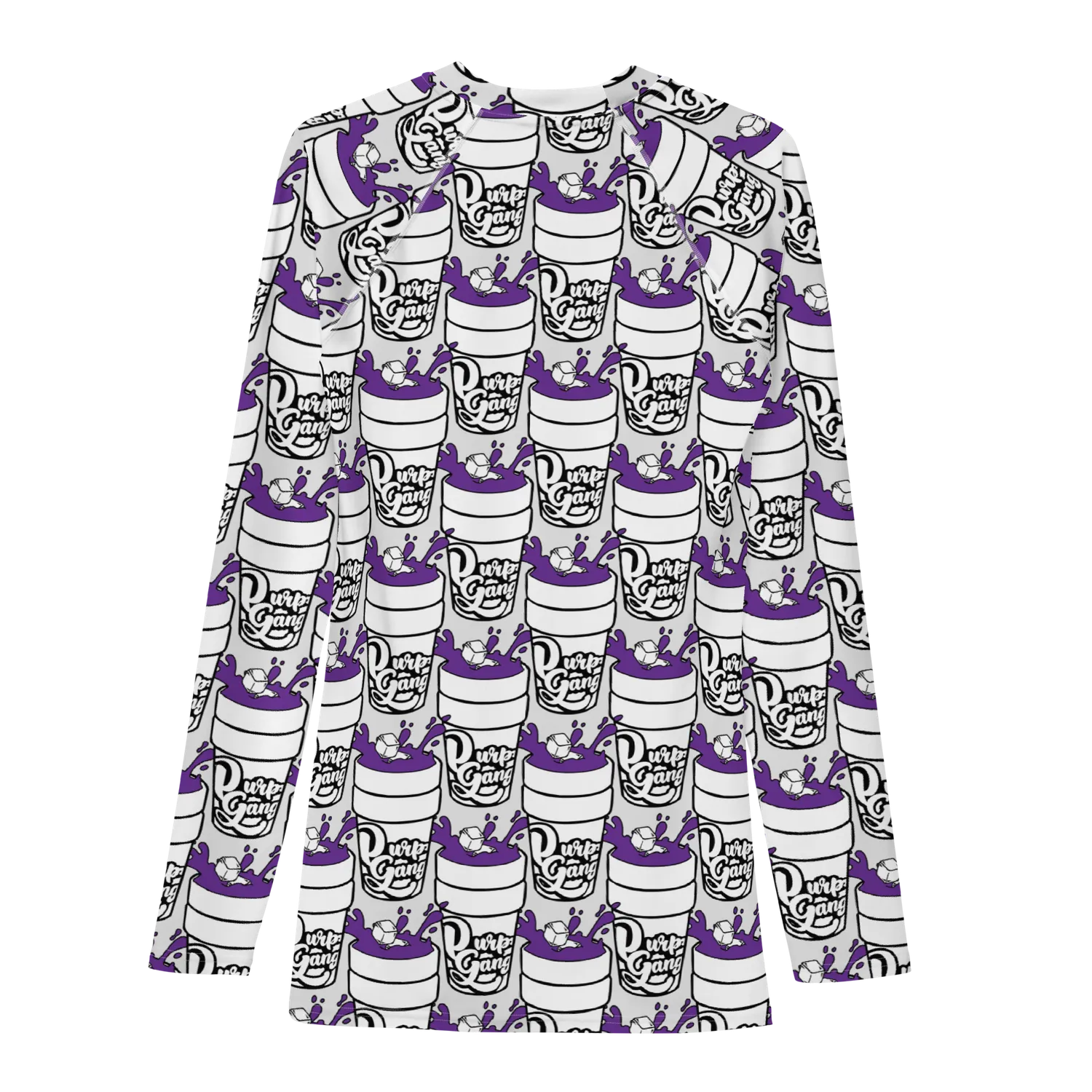 Razel Purp Gang Double Cup rashguard lange mouw