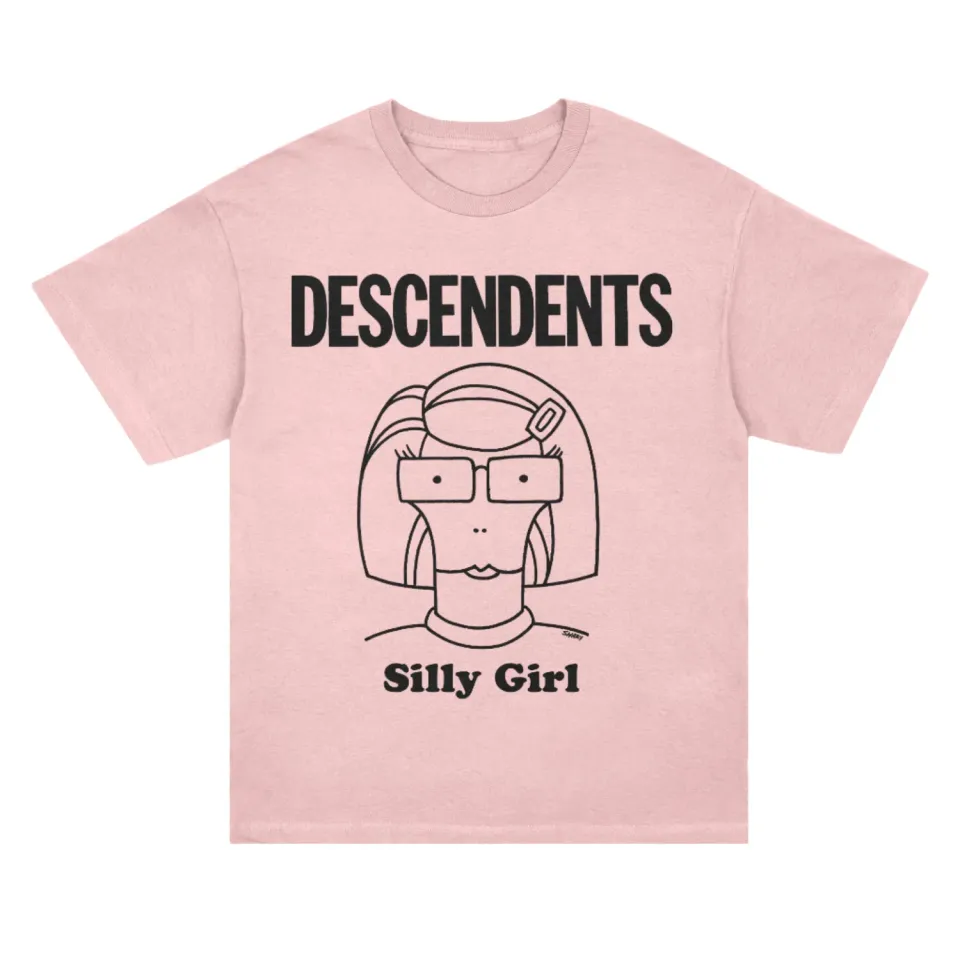 Descendents Silly Girl T-shirt blossom katoen