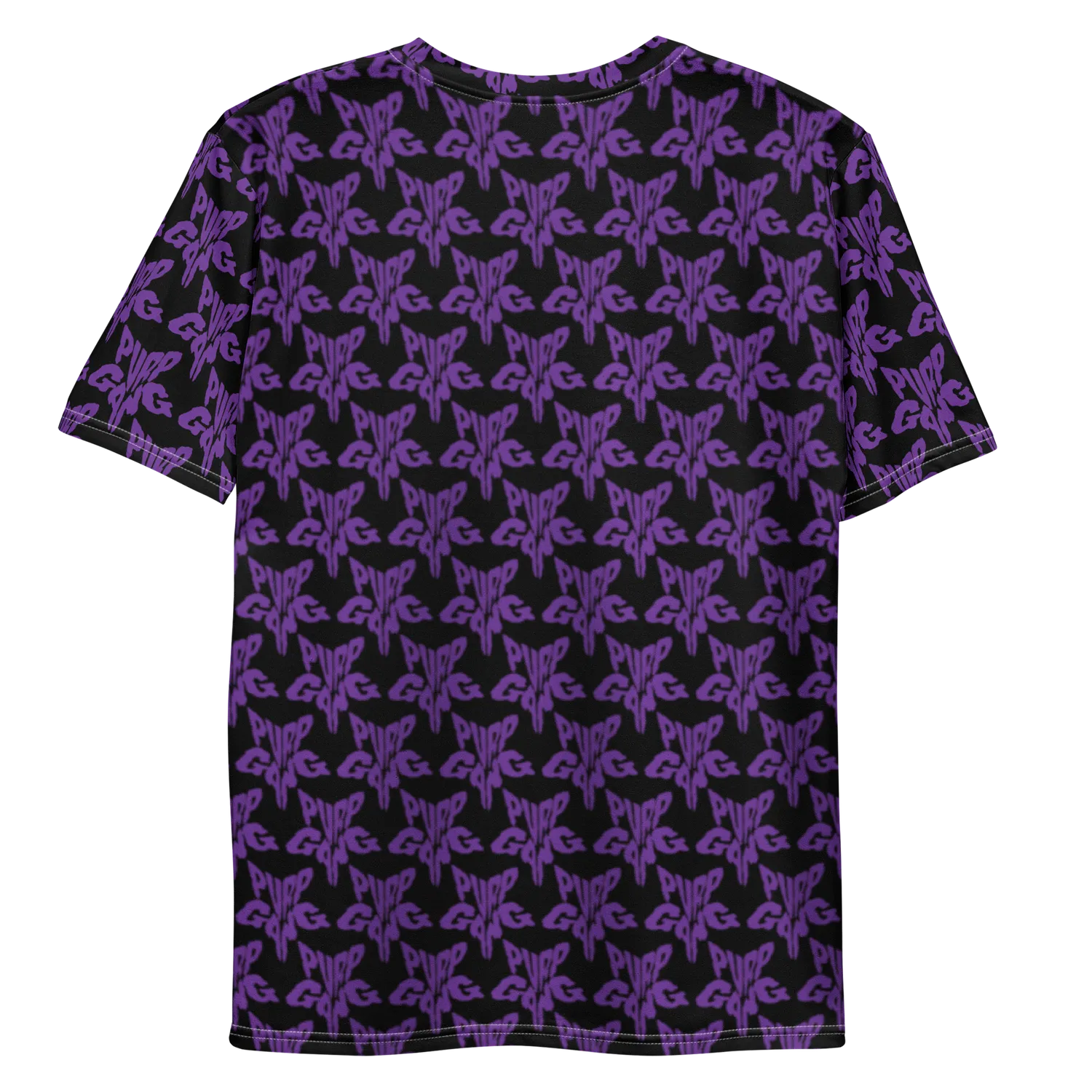 Razel Purp Gang Rock Star Motif T-shirt M stretch