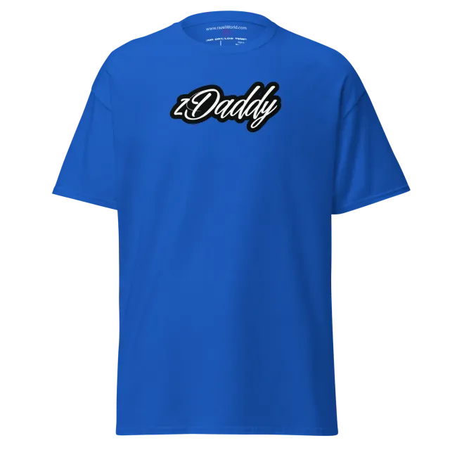 Razel Inverted zDaddy T-shirt Zwart Katoen S-5XL