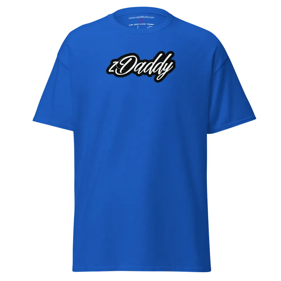 Razel Inverted zDaddy T-shirt Zwart Katoen S-5XL