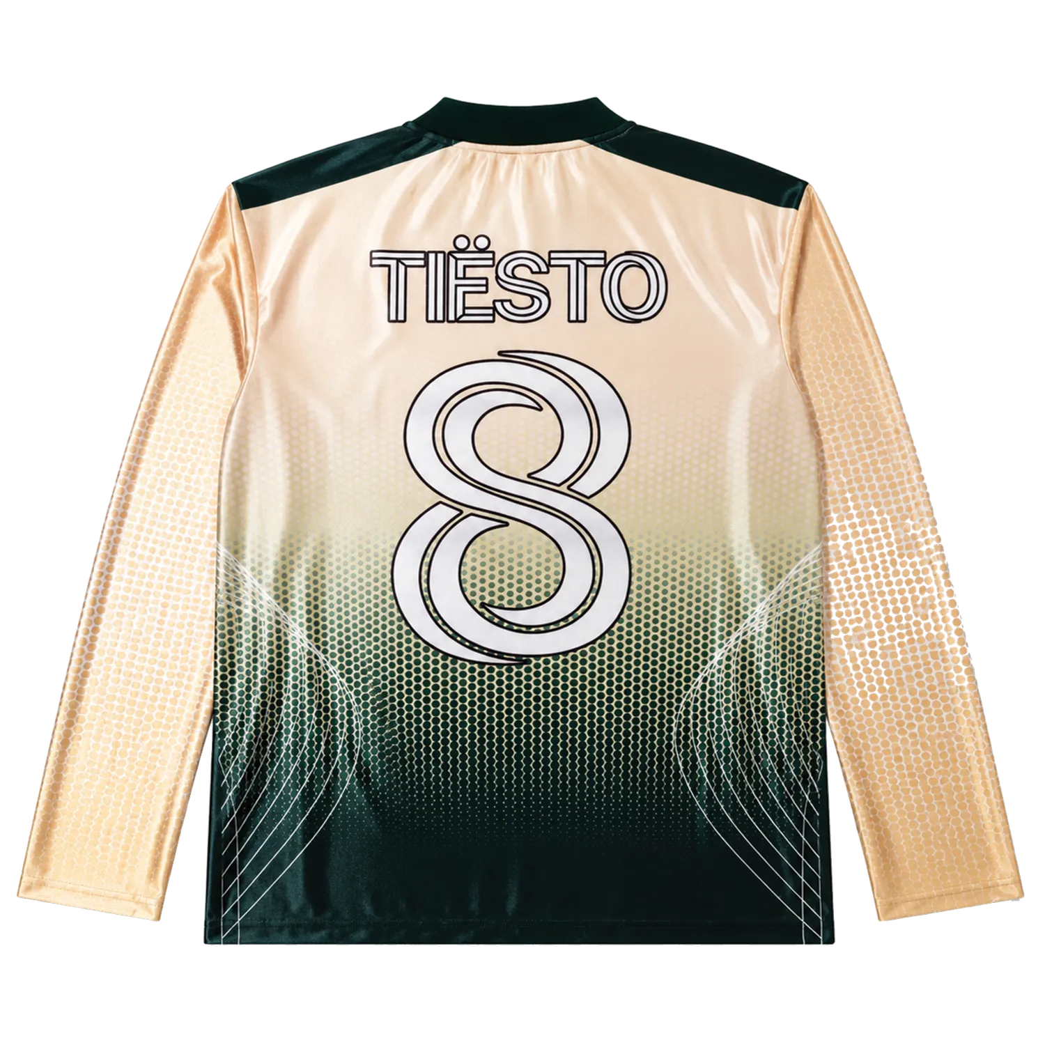 Tiësto Prismatic L/S Soccer Jersey shirt goud/groen