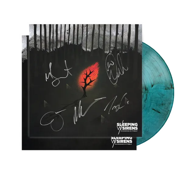 Sleeping With Sirens Sirens Club An Ending In Itself vinyl gesigneerd