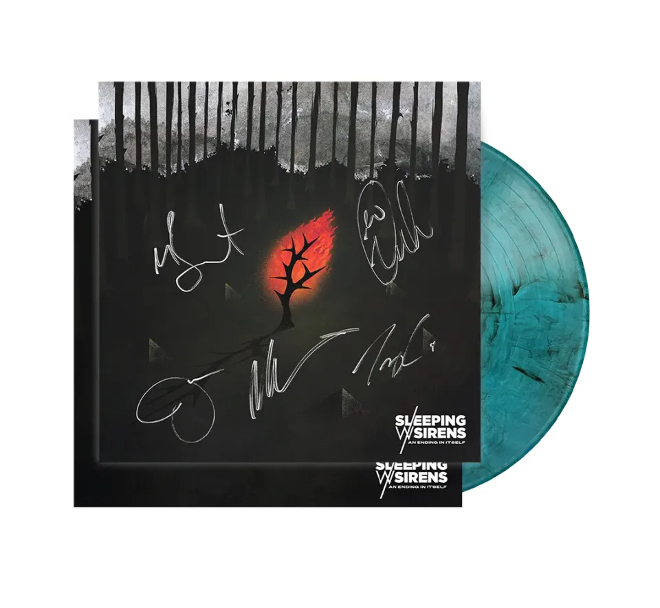 Sleeping With Sirens Sirens Club An Ending In Itself vinyl gesigneerd