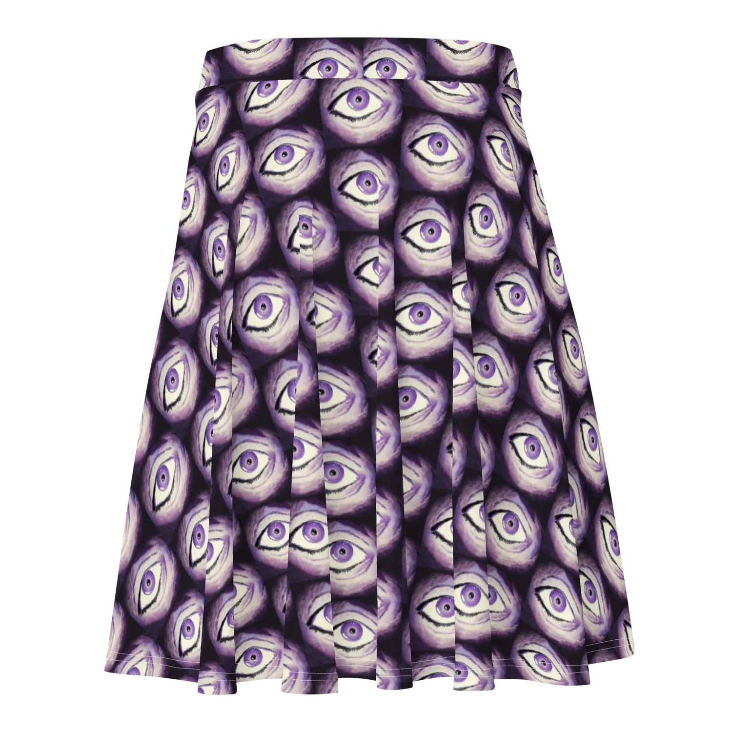 Razel Thousand Eyes zonnerok zwart stretch mid-thigh