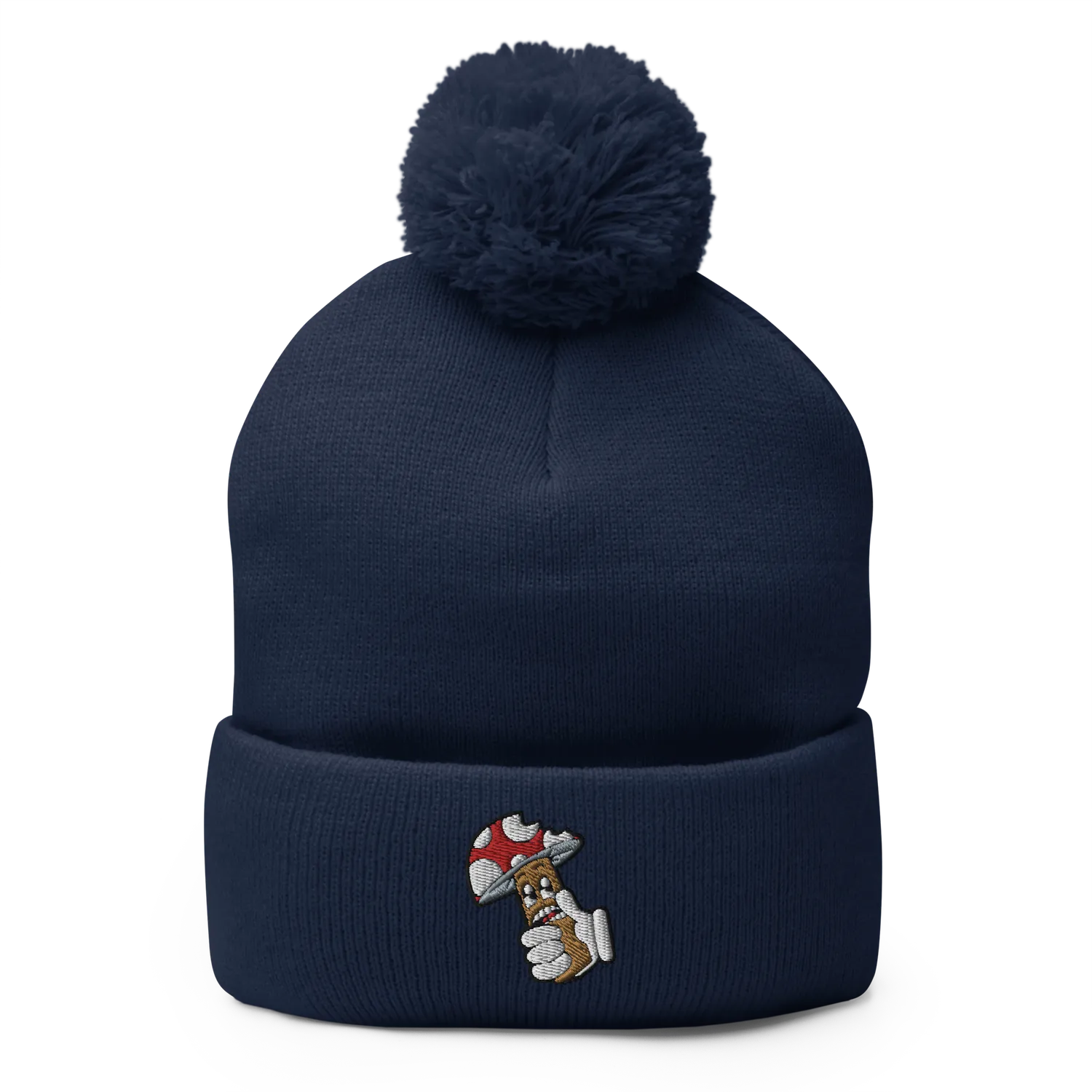 Razel Boom Bite Pom-Pom Muts Zwart Acryl