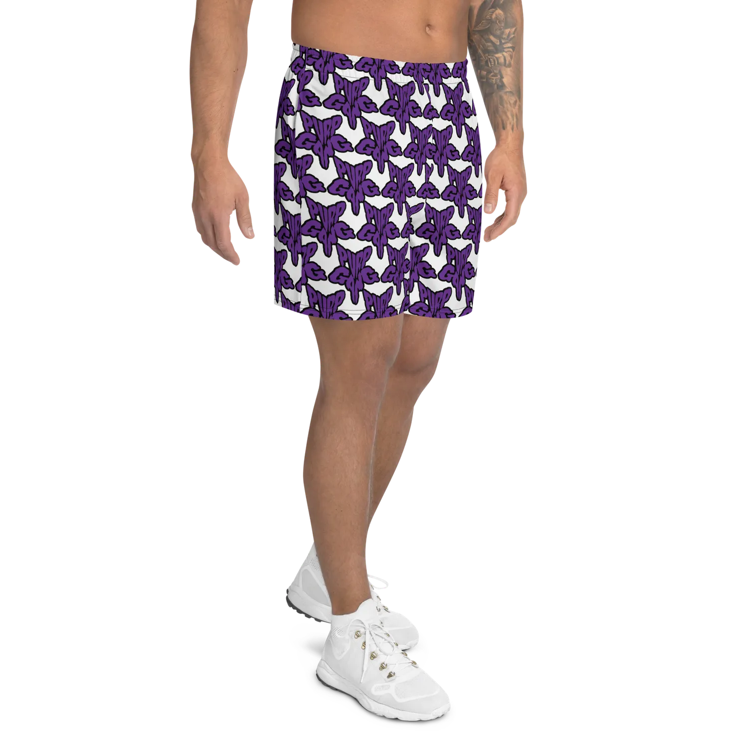 Razel Purp Gang Rock Star Motif short sport