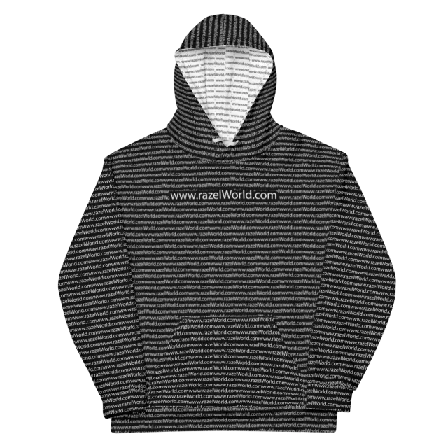 Razel razelWorld hoodie inverted unisex fleece