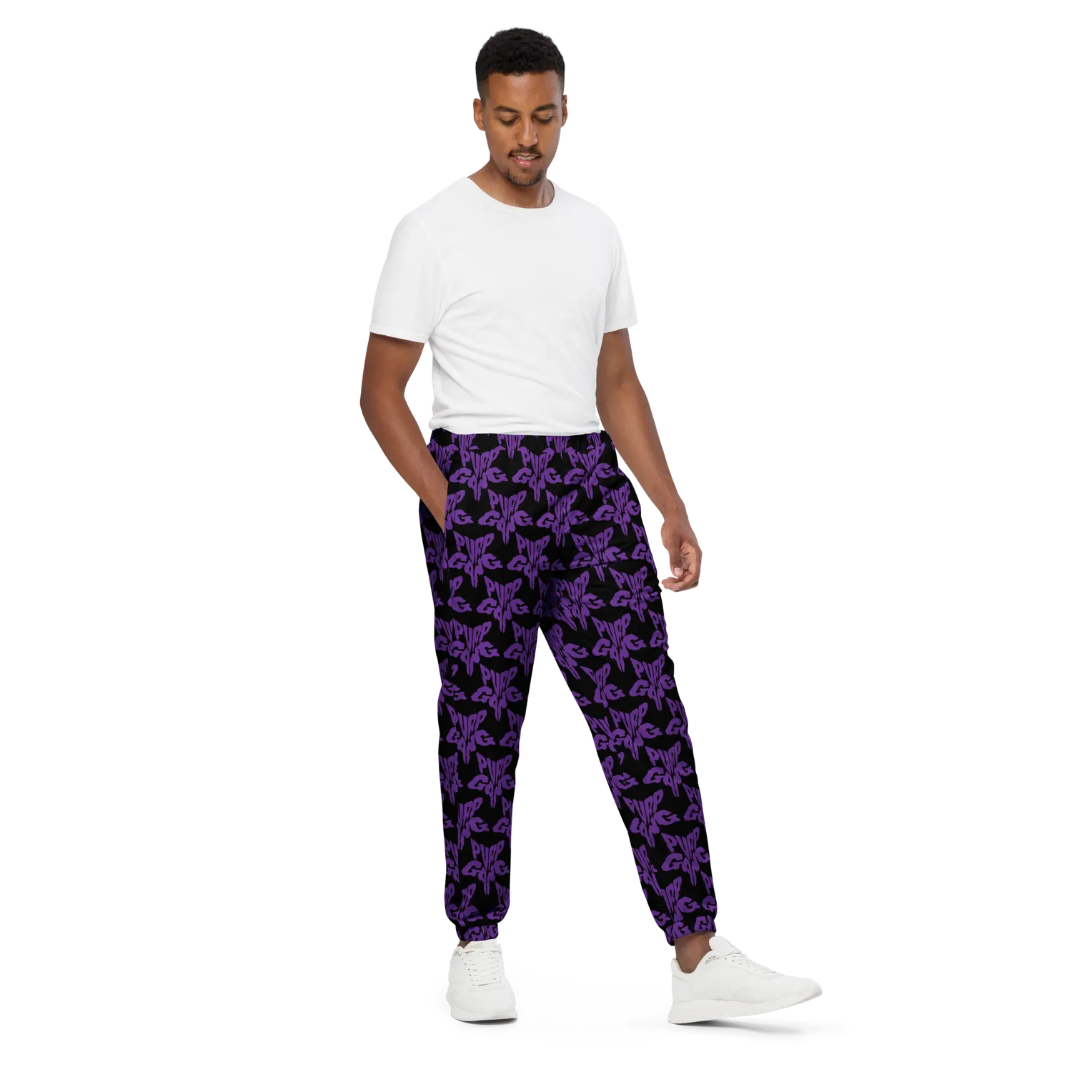Razel Purp Gang Rock Star trainingsbroek zwart waterafstotend