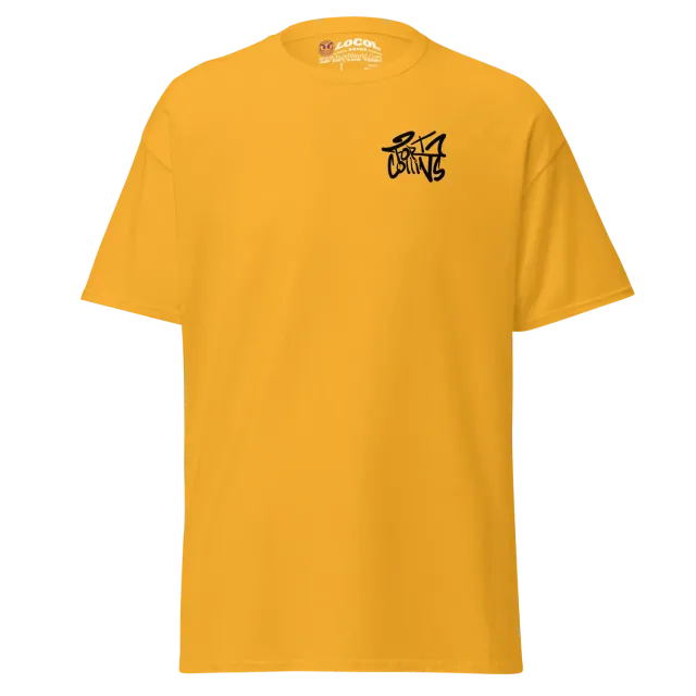 Razel Black Tagged Fort Collins T-shirt zwart katoen