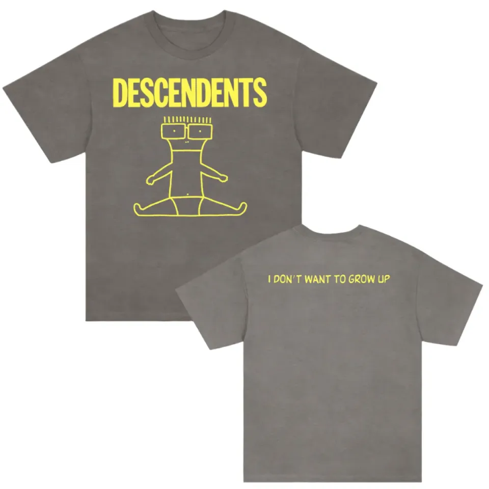 Descendents I Don't Want To Grow Up T-shirt pepper katoen