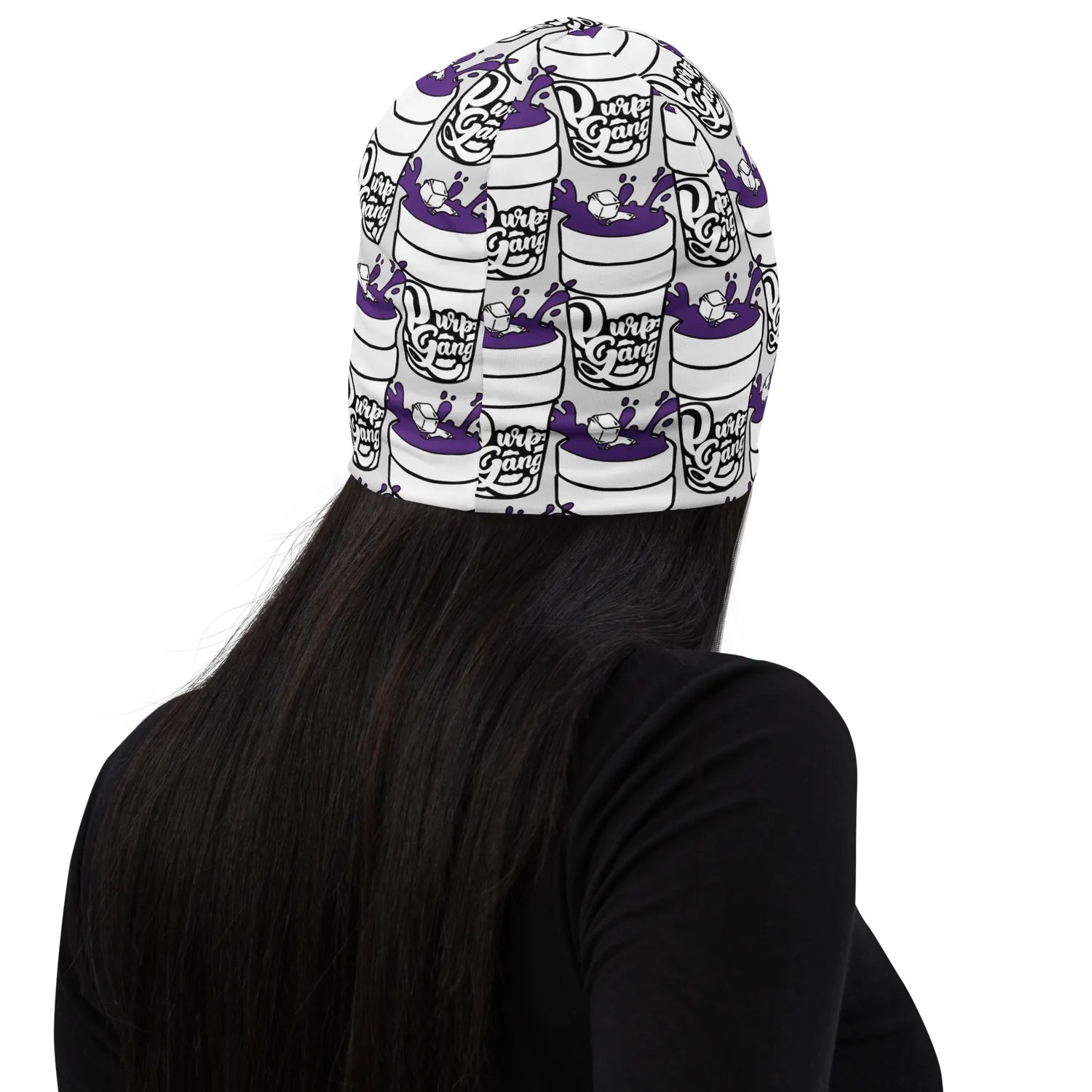 Razel Purp Gang Double Cup beanie dubbel S-L