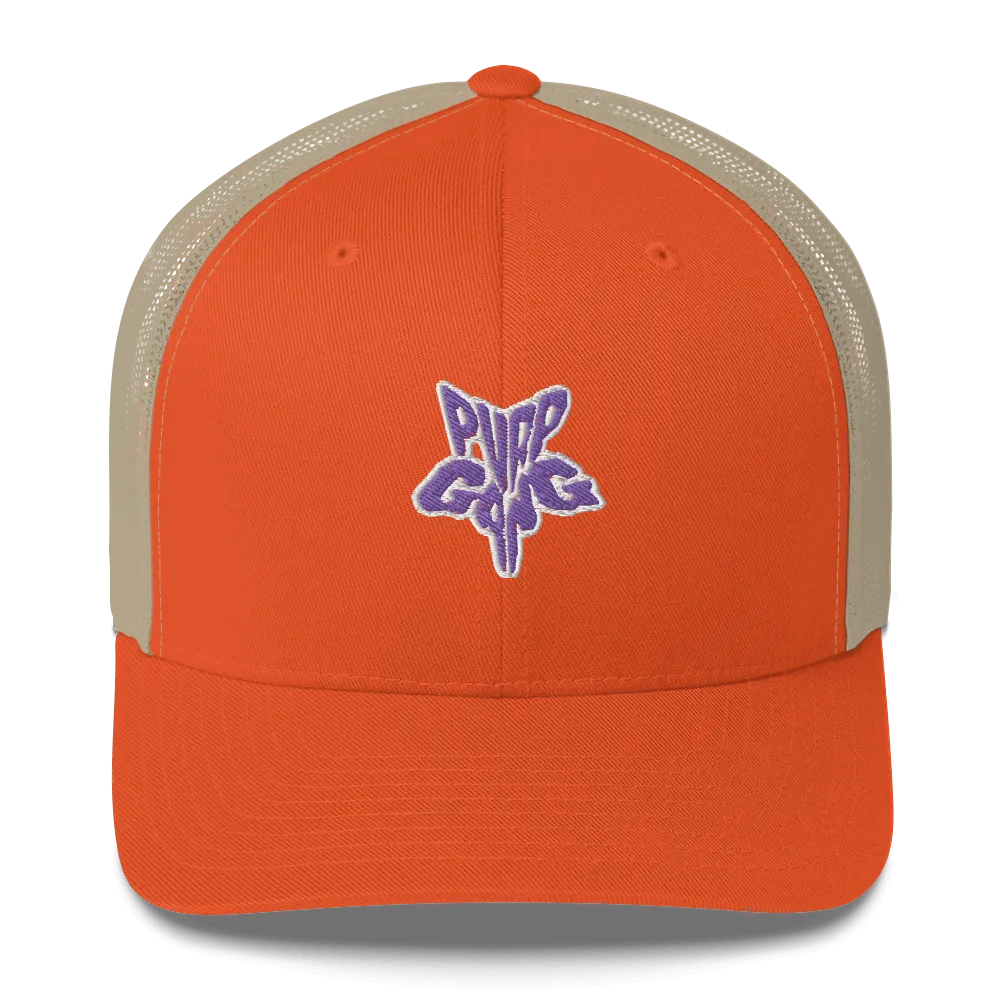 Razel Purp Gang Rock Star trucker pet zwart