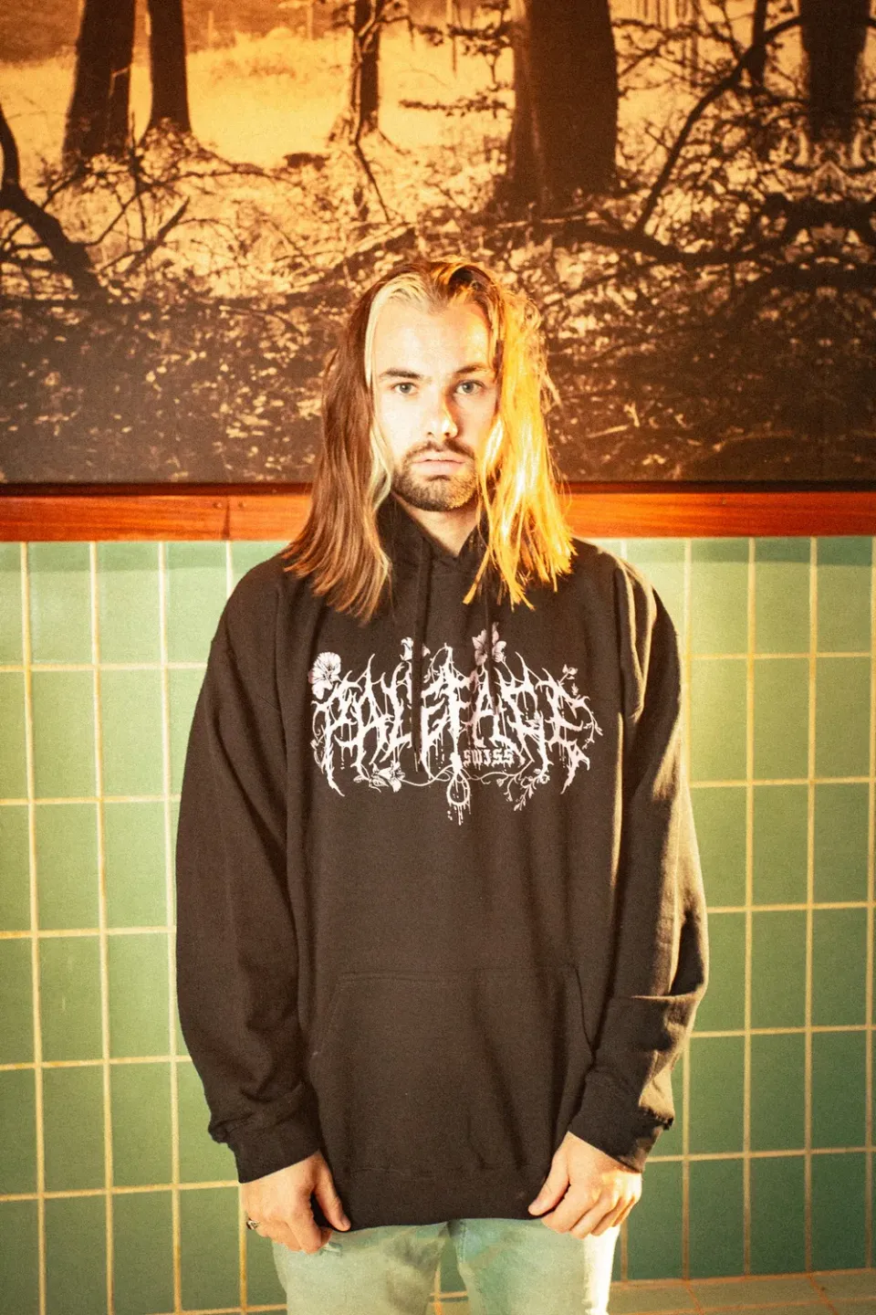 Paleface Swiss The Cursed Flower hoodie oversized