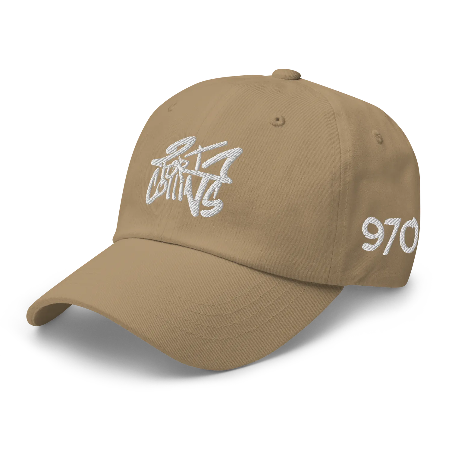 Razel Fort Collins Dad Hat pet wit katoen