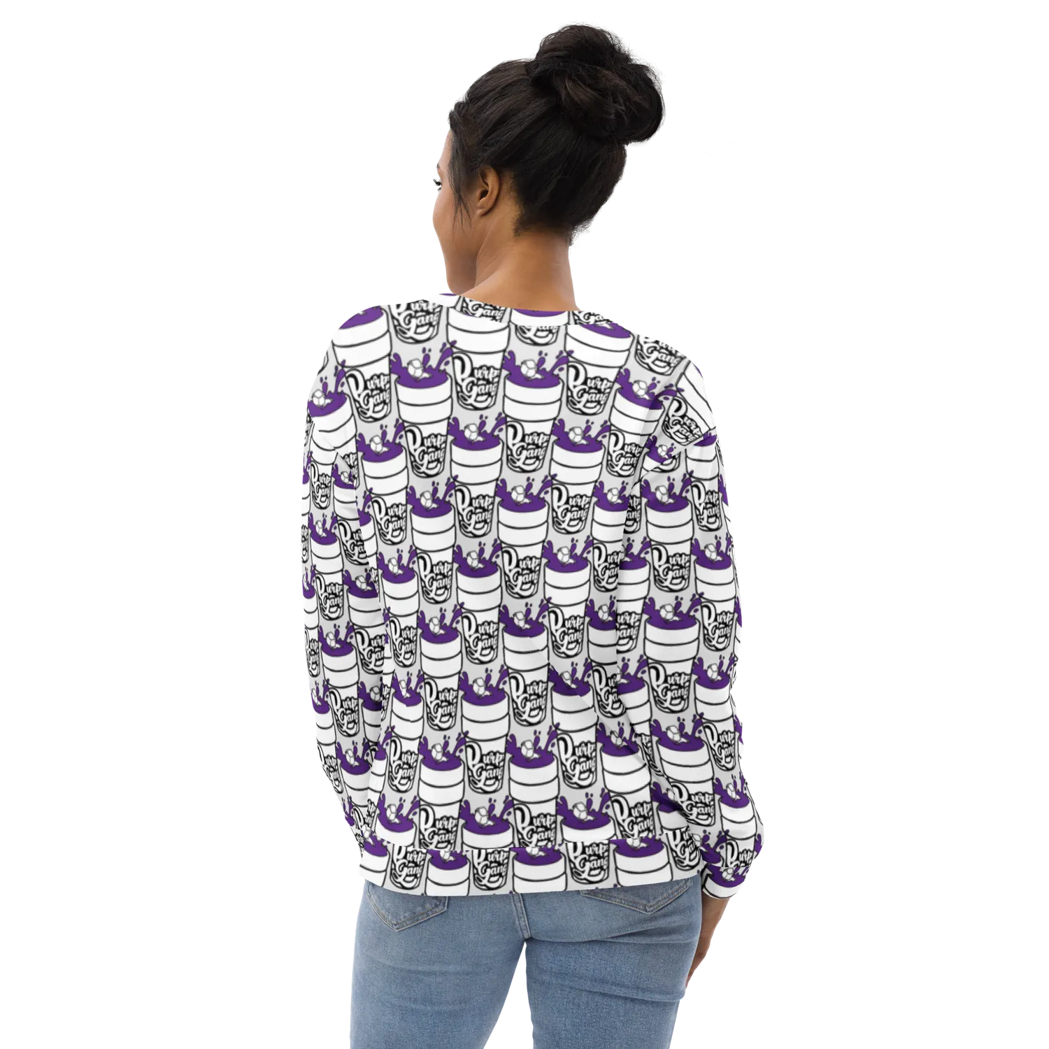 Razel Purp Gang Double Cup sweater crewneck unisex
