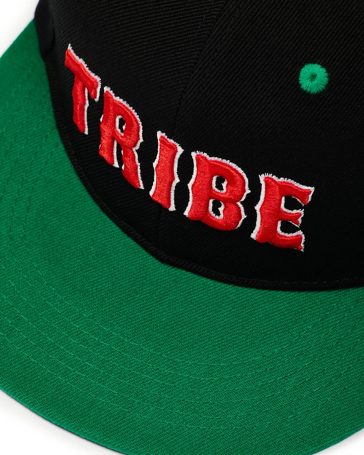Tribe Called Quest ATCQ Two Tone Snapback Pet Groen-Zwart