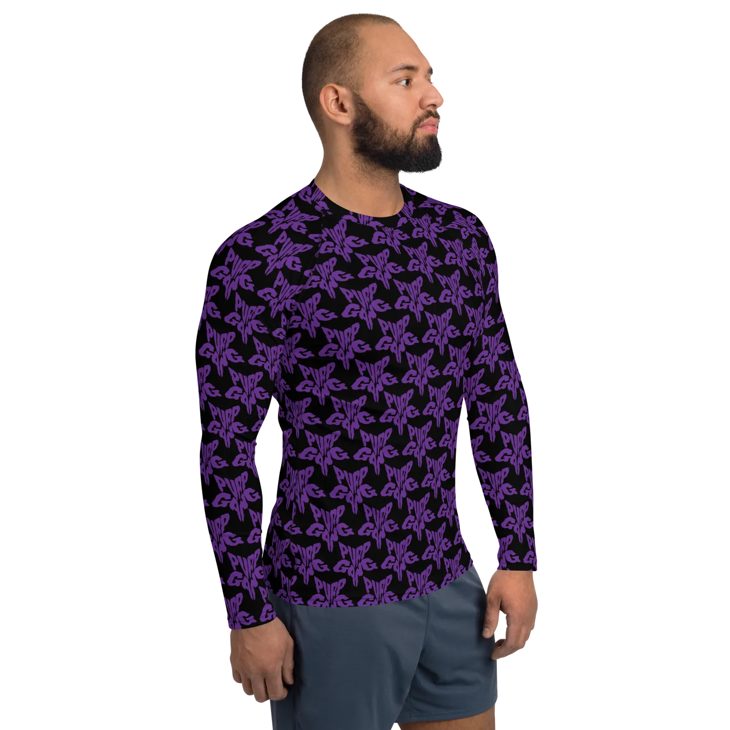 Razel Purp Gang Rock Star Rashguard M Lange Mouwen